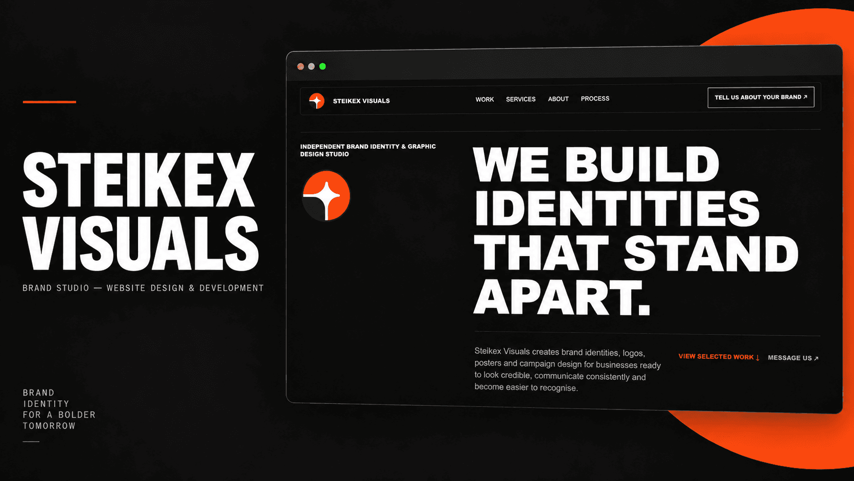 Steikex Visuals desktop showcase